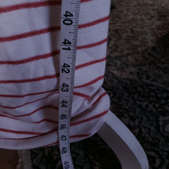 Save $100 - Anthropology Dolan Red and White Stretchy Maxi Tank Dress - Picture 5 of 6